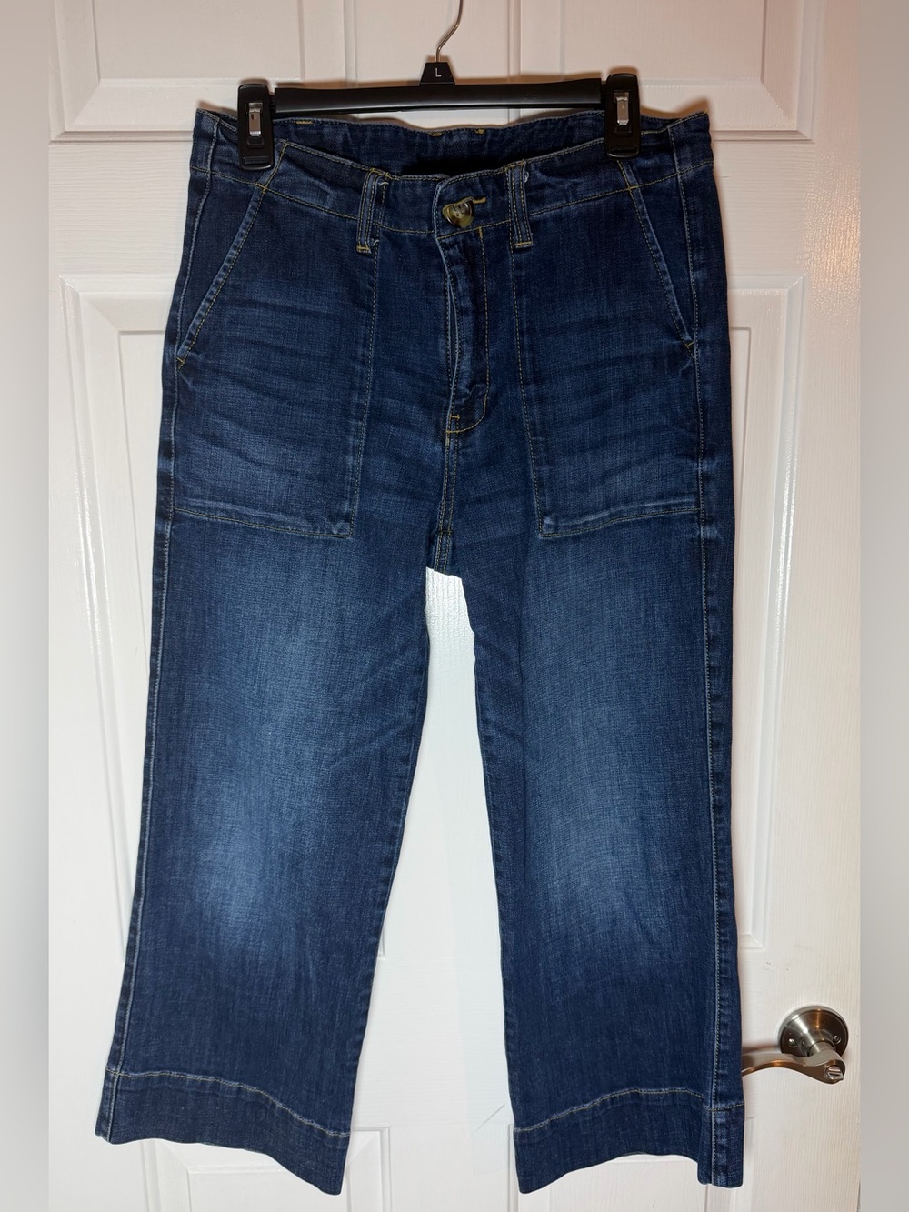 Cabi Lido Lodi Cropped Jeans Style 5881 dark wash